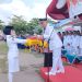 Camat Meranti Pimpin Upacara Penaikan Bendera HUT ke-81 Kemerdekaan RI