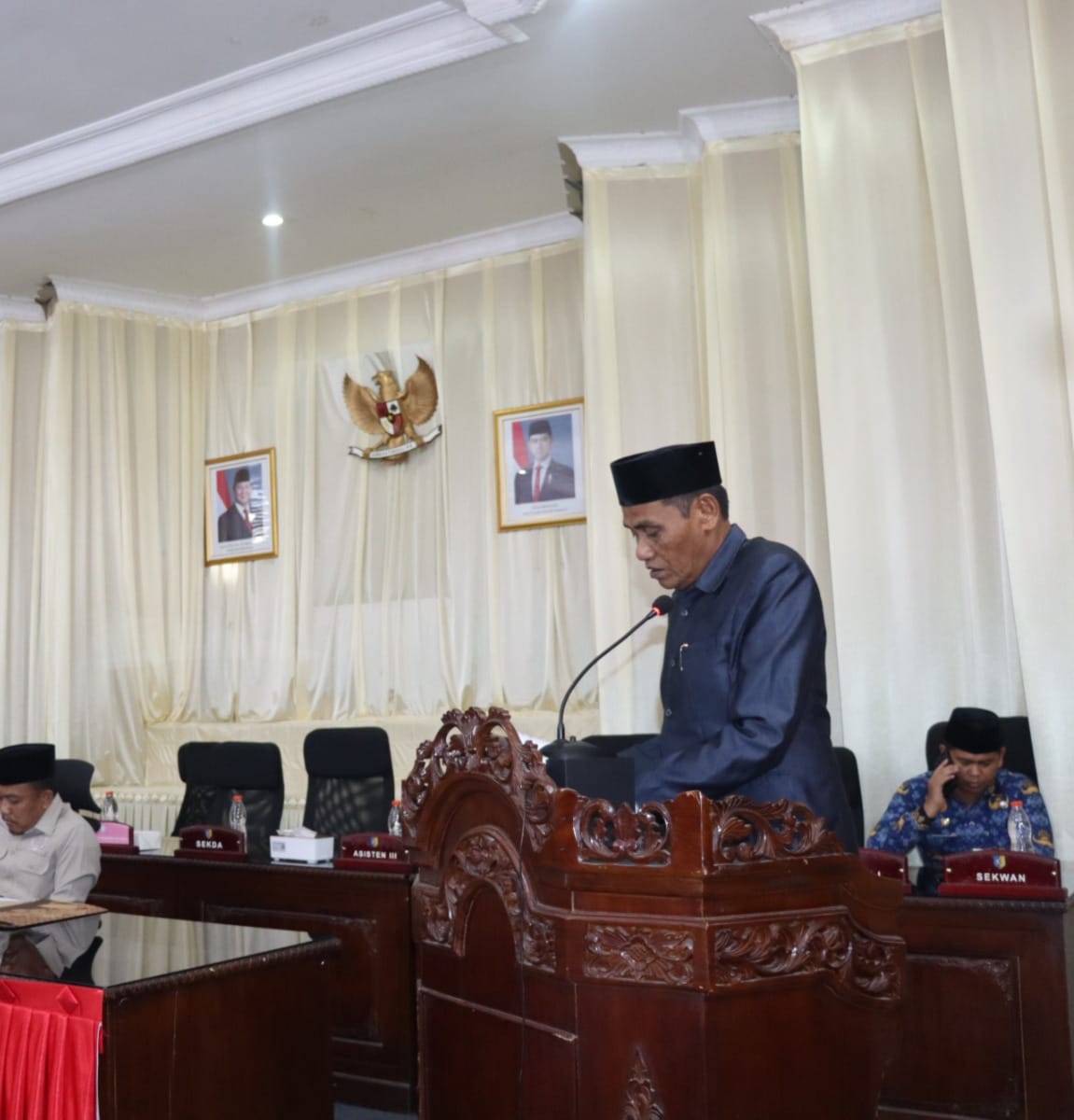 DPRD Batubara Gelar Rapat Paripurna Agenda Laporan Hasil Reses Tahap II
