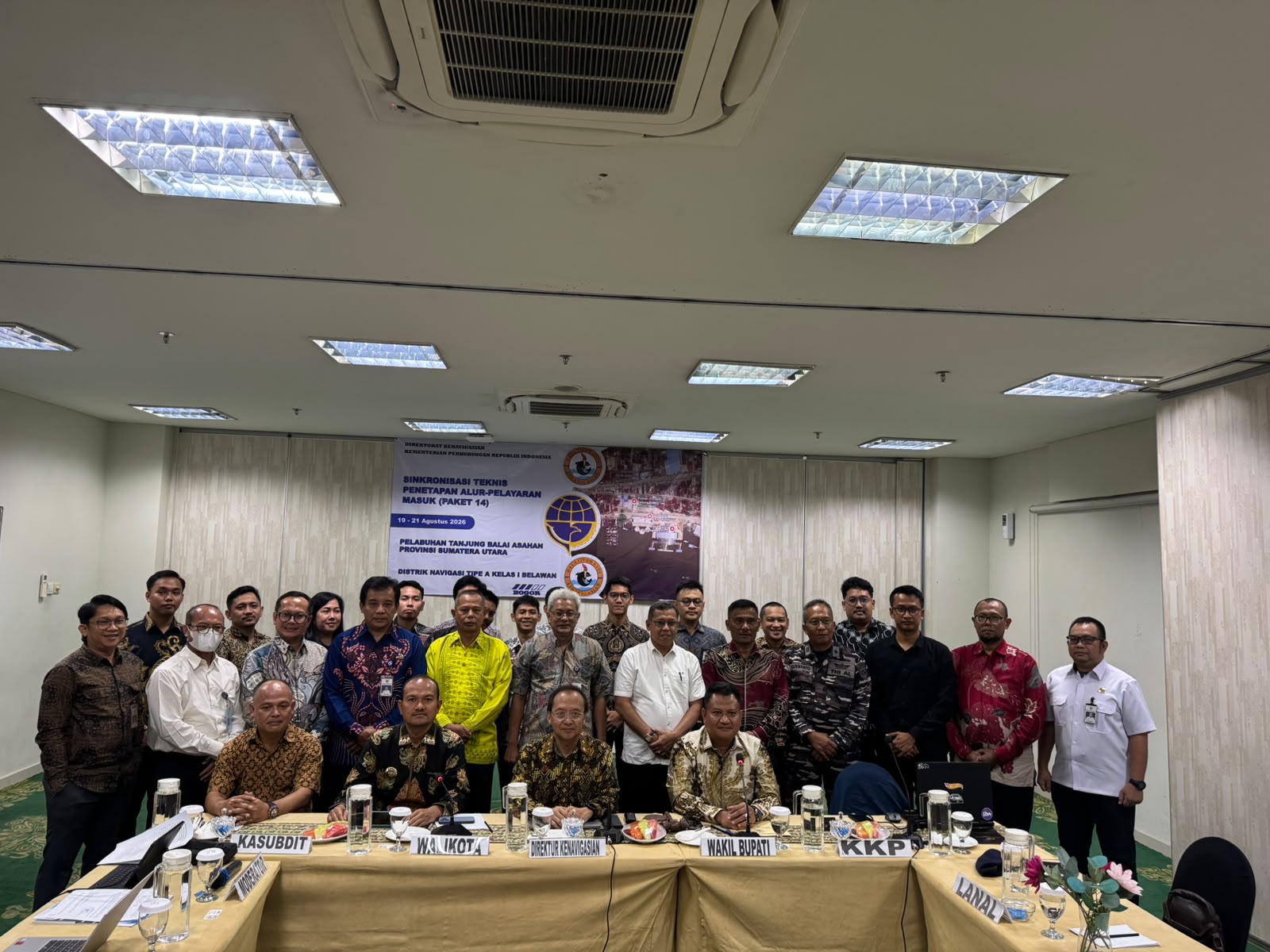 Wali Kota Tanjungbalai Rakor Sinkronisasi Dengan Kemenhub di Bogor