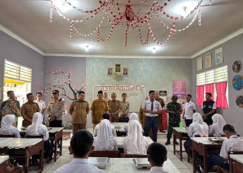Program MBG Hari Kedua di UPTD SMP Negeri 2 Silau Laut