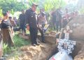 Wakapolres Tanjungbalai Pimpin Upacara Pemakaman  Aipda Jon Aries Siagian