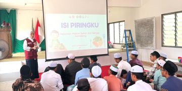 KKN di Malaysia, Mahasiswa Asal Asahan Shafira Berikan Edukasi “Isi Piringku”