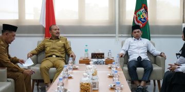Jelang Pelantikan, Badan Wakaf Indonesia Kota Tanjungbalai Temui Walikota 