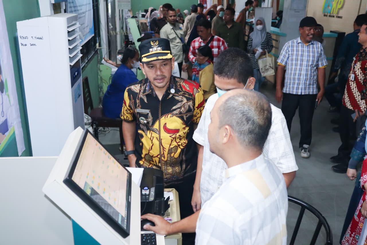 Walikota Tebing Tinggi Tinjau Fasilitas Cath Lab Di Rsud Kumpulan Pane