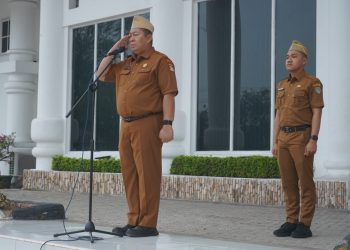 Pimpin Apel Gabungan, Sekda Asahan Ingatkan ASN Optimal Jalankan Puasa