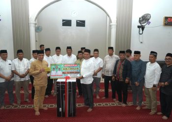 Tim Safari Ramadan Khusus Kunjungi Masjid Al Falah Kelurahan Sei Renggas