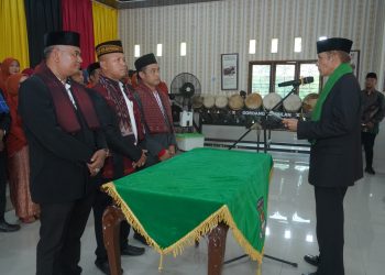 Pelantikan Pengurus Lembaga Adat Dalihan Natolu Tabagsel Kabupaten Asahan Periode 2025–2029
