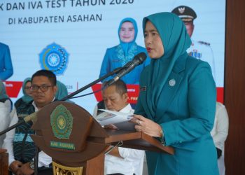 Sambut Tim Supervisi TP PKK Sumut, Bupati Asahan Komitmen Sukseskan Lomba HKG PKK 2026