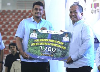 MayDay 2026, Bupati Asahan Terima 1.700 Kartu BPJS Ketenagakerjaan Bagi Pekerja Rentan