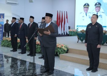 Lantik Pejabat Pimpinan Tinggi Pratama, Bupati Asahan Tekankan Inovasi Pelayanan