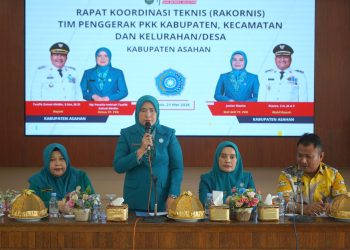 Buka Rakornis TP PKK 2026, Wabup Asahan: PKK Sebagai Mitra Strategis Pemerintah