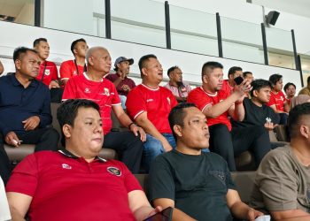 Nobar Indonesia U-19 v Myamar dengan KDH, Gubsu: Sepak Bola Mampu Satukan kita