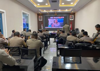 Bagian SDM Polres Tanjungbalai Gelar Rapat Anev