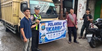 Sopir Angkutan Barang Diimbau Tertib Berlalulintas dan Lengkapi Surat Kendaraan