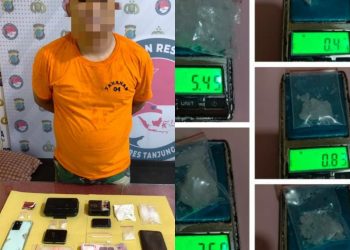 Pengedar Sabu di Tanjungbalai Diciduk Polisi