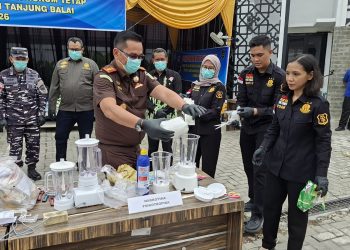 Kejari Tanjungbalai Musnahan Barang Bukti yang Sudah Inkracht