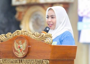Bupati Labuhanbatu dr Hj Maya Hasmita. 