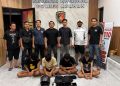 Tim Jatanras Polres Asahan Amankan Empat Terduga Pelaku Pencurian
