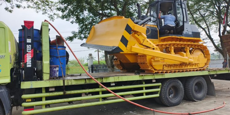 Dinas Perkim LH Batubara Beli Alat Berat dan Dum Truck