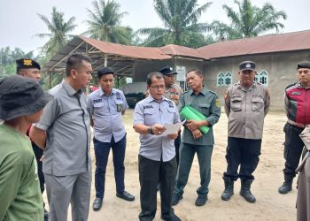 PN Kisaran Konstatering Tanah di Desa Meranti Asahan