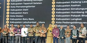 Batubara, Asahan dan Labura Raih Achievement Person Award pada KI Sumut Award 2026