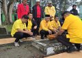 Pengurus DPD Golkar Asahan Ziarah Makam Pahlawan