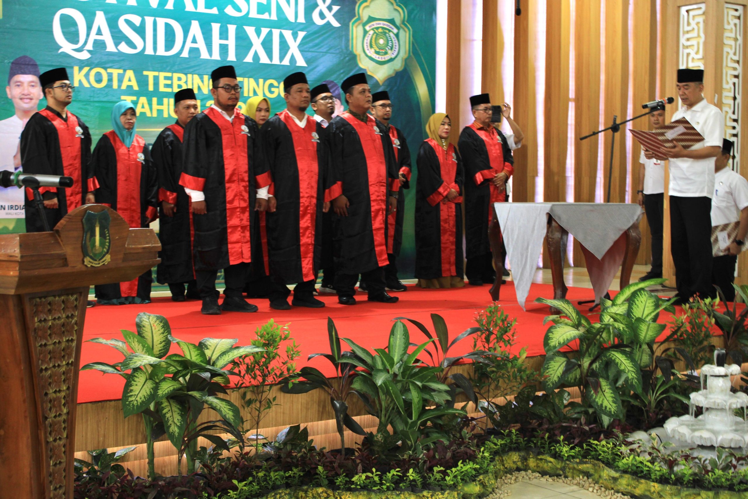 Sekda Tebing Tinggi Buka Festival Seni Qasidah XIX