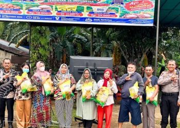 Pemkab Labuhanbatu Gelar Pasar Murah, Warga Antusias Berbelanja