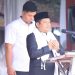 Wakil Bupati Labuhanbatu H Jamri saat memimpin upacara pada hari Santri Nasional.