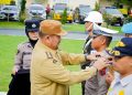 Bupati Batubara Pimpin Apel Gelar Pasukan Operasi Patuh Toba 2026