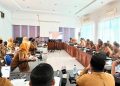 Kegiatan diskusi kelompok terarah atau Focus Group Discussion (FGD) untuk menyusun Rencana Aksi Daerah Pencegahan dan Penanganan Anak Tidak Sekolah (RAD PP ATS)
