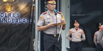 Polres Tanjungbalai Gelar Upacara ke 98 Sumpah Pemuda 